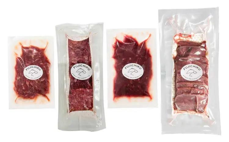 「熊本特産馬刺しとくまもと黒毛和牛」フジチクオリジナル贅沢食べ比べセット (藤彩牛 バラ(カルビ)、モモ焼肉各200g、ふじ馬刺し 上赤身スライス、国産馬刺し赤身スライス各40g、 ふじ馬刺し ユッケ