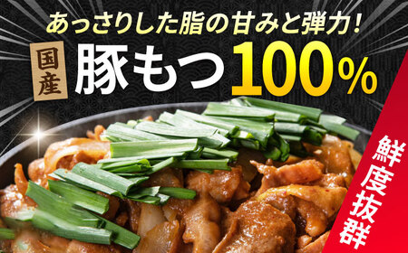 岐阜県産豚もつの鉄板焼き「元祖みたけとんちゃん」ピリ辛みそ味（16人前） / モツ もつ 白もつ ホルモン / 御嵩町 / 藤よし[AVAA045]