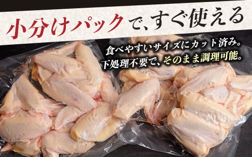 みやざき地頭鶏 大手羽 約3kg（500g×6P）セット 大容量 冷凍｜家庭応援 鶏肉 地鶏 手羽元 手羽先 精肉 出汁 鍋 チキン じとっこ 真空パック 料理 お肉 肉 小分け 使いやすい 大容量パ
