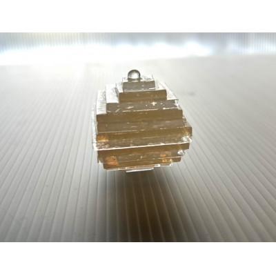 ふるさと納税 京丹後市 アンティーク ガラス細工の置物 「なりたい自分に変わる【手のひらガラス】 白」イメージカラーのギフト |  | 01