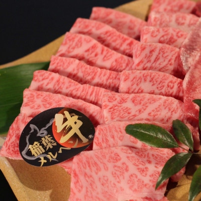 稲葉メルヘン牛(A5)　上カルビ焼肉600g(肩/肩ロース/バラのいずれか)【配送不可地域：離島・北海道・沖縄県・東北・中国・四国・九州】