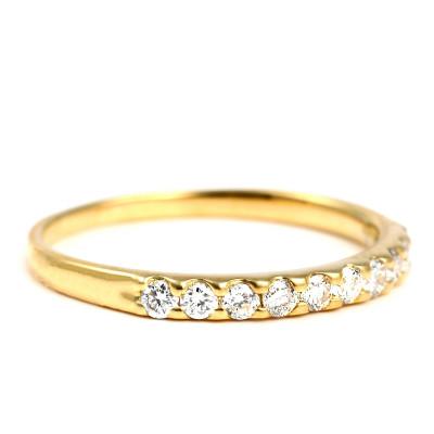 ふるさと納税 大月市 ピンキー　エタニティリング　0.18CT　R3996DI-Y#6 |  | 02