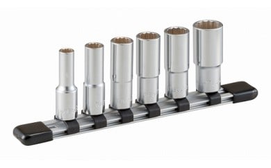 ディープソケットセット（12角・ホルダー付） HDL306