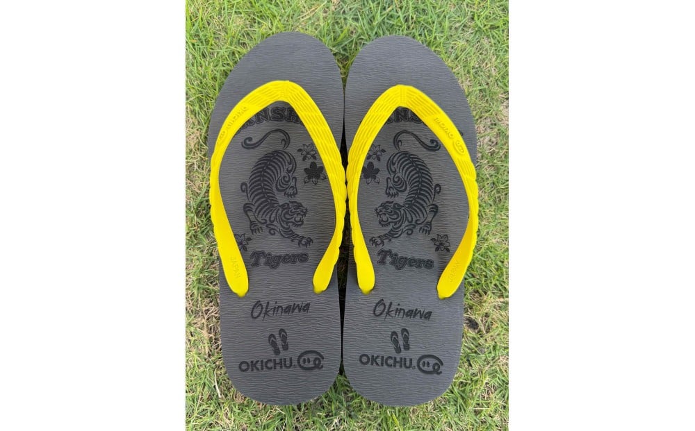 
            【サイズ選択可】プロ野球コラボ島ぞうり(阪神タイガース)  | 沖縄 プロ野球 阪神 阪神タイガース タイガース 島ぞうり 旅行 美浜 トラベル キャンプ 人気 おすすめ 北谷 ちゃたん おすすめ
          