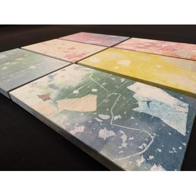 ふるさと納税 中野市 箔アートプレート　小サイズ6枚選-5 |  | 01