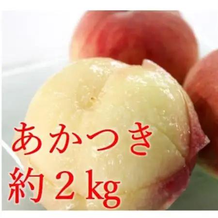 白桃(あかつき)約2kg【1629687】