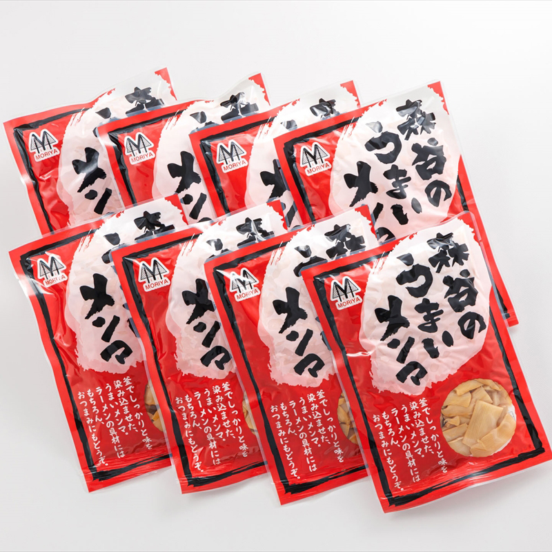 【12/22まで年内お届け】森谷のめんま 200g×8個｜ラーメン つけめん おつまみ にもぴったり ラーメンの具 森谷食品 年内配送 年内発送 北海道 釧路町 釧路超 特産品_イメージ5
