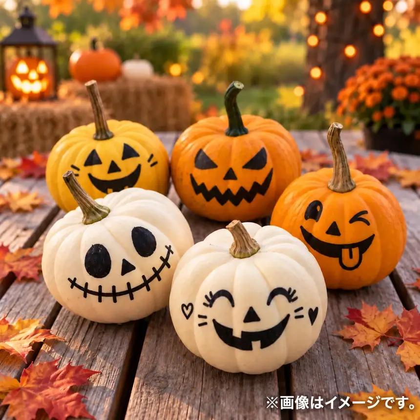 【訳あり】 ハロウィンカボチャ ミニ 5個セット | 八ヶ岳農業大学校