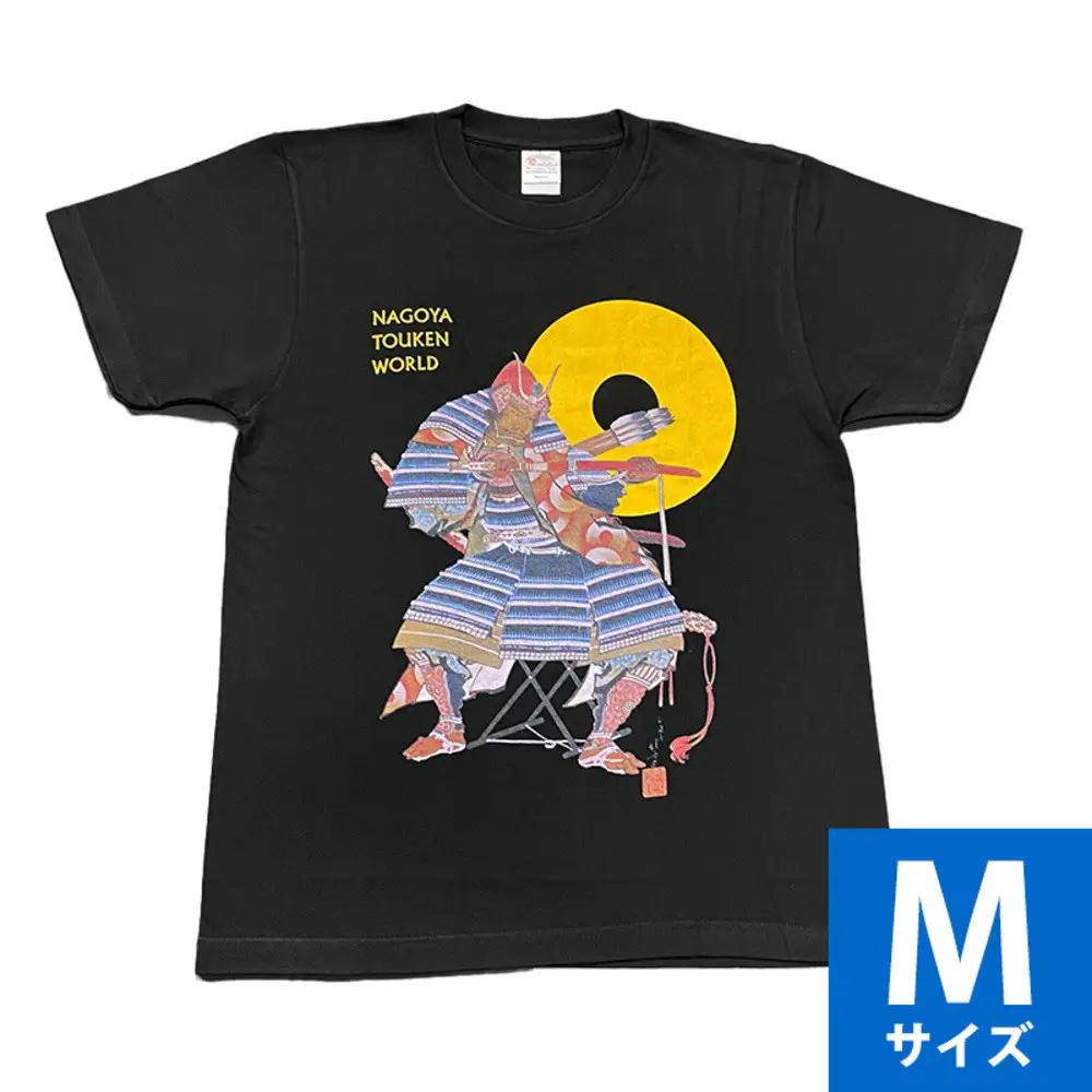 オリジナル【加藤清正Tシャツ】Mサイズ（ブラック）／名古屋刀剣博物館