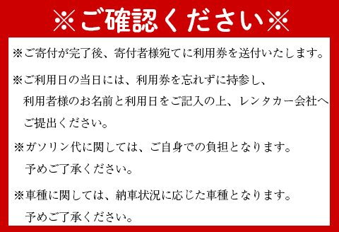 鹿児島県 徳之島 天城町 レンタカー 1泊2日利用券 軽自動車 ビジネス 旅行 チケット