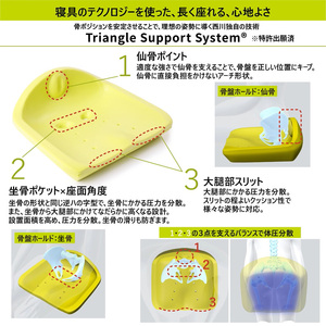 西川 nishikawa Keeps キープス for Kids ライトブルー 【P380W】 クッション 子ども キッズ