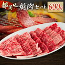 【ふるさと納税】赤身主体の黒毛和牛＜都萬牛＞焼肉セット 600g