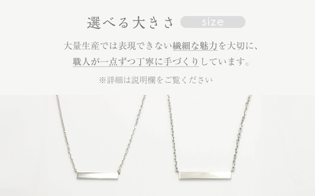 シルバーネックレス 大 silver950 