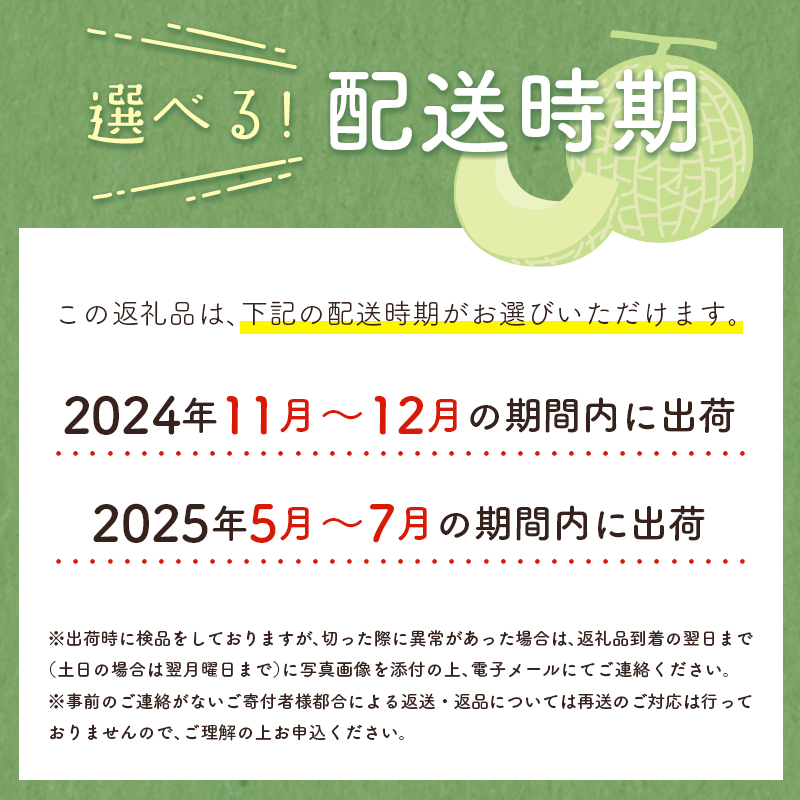 大玉プレミアムアールスメロン 4L2玉 秀品 計3.8kg以上 宮崎県産【C331】_イメージ5