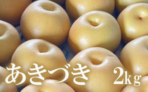 No.1717梨　なし　あきづき　約2kg　【2024年発送】