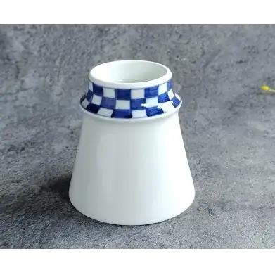 有田焼 至高の焼酎グラス 市松【松尾陶器】食器 器 うつわ 酒器 焼酎グラス グラス お酒 食器 器 うつわ 磁器 陶磁器 コップ カップ 染付 20000円 A20-664