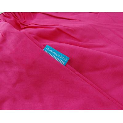 ふるさと納税 忠岡町 minimynimo ボックスシーツ シングル 100×210cm　(マゼンタ) |  | 01