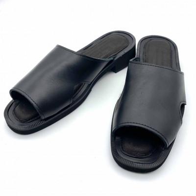 ふるさと納税 御所市 WRAP SANDALS/ラップサンダル　 ブラック×ブラック　23(23.0〜23.5cm)