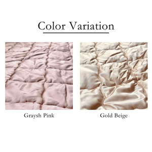 シルクサテン敷きパッド | ひんやり 洗濯可能寝具 肌ケア 髪ケア 摩擦レス 快眠 オールシーズン 睡眠改善 肌質改善 ※北海道・沖縄・離島への配送不可