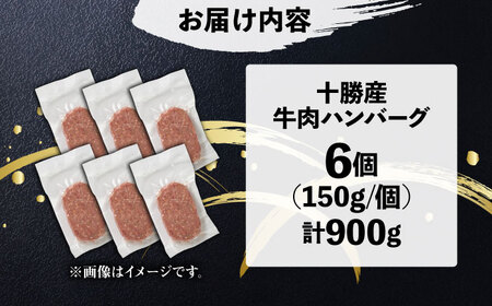 十勝産 上田の牛肉ハンバーグ 900g | 株式会社上田精肉店 [BNAM031]