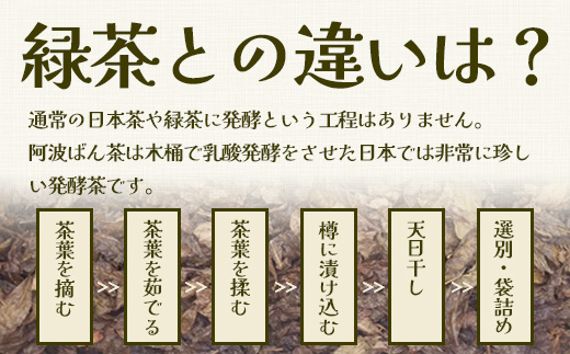 【母の日ギフト】伝統製法 阿波ばん茶 500g 1袋【ふるさと納税 徳島県 那賀町 徳島 那賀 お茶 茶葉 阿波ばん茶 番茶 晩茶 乳酸菌 特産品 国産 発酵茶 茶 発酵 新茶 お取り寄せ お土産 母