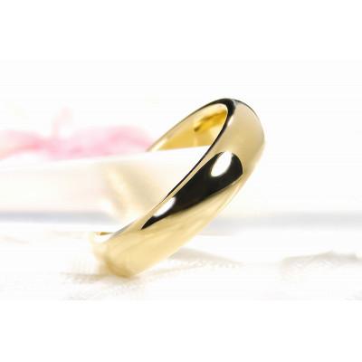 ふるさと納税 昭和町 K18YG 地金 無垢 リング 9号 |  | 01