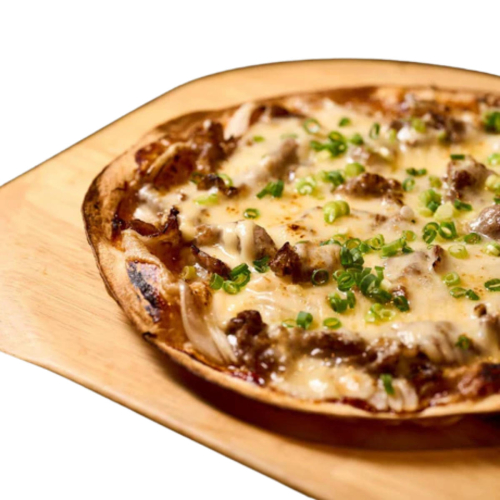 【Amazon特別価格】【酒食彩宴 粋 -iki-】炭火牛焼肉ピザ 3枚セット