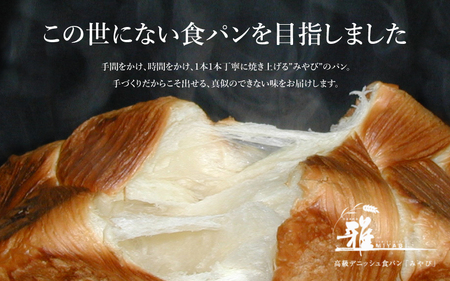 MI-3 デニッシュパンみやび１本・デニッシュパンあん食１本【配達不可地域有】