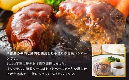 肉屋のハンバーグ(ハヤシ風)　140g×6個【 はんばーぐ 牛肉 国産 肉 にく ニク 冷凍 簡単 お手軽 小分け 北海道 冷凍 冷凍食品 お弁当 弁当 おかず 弁当のおかず 調理 簡単調理 食卓 噴