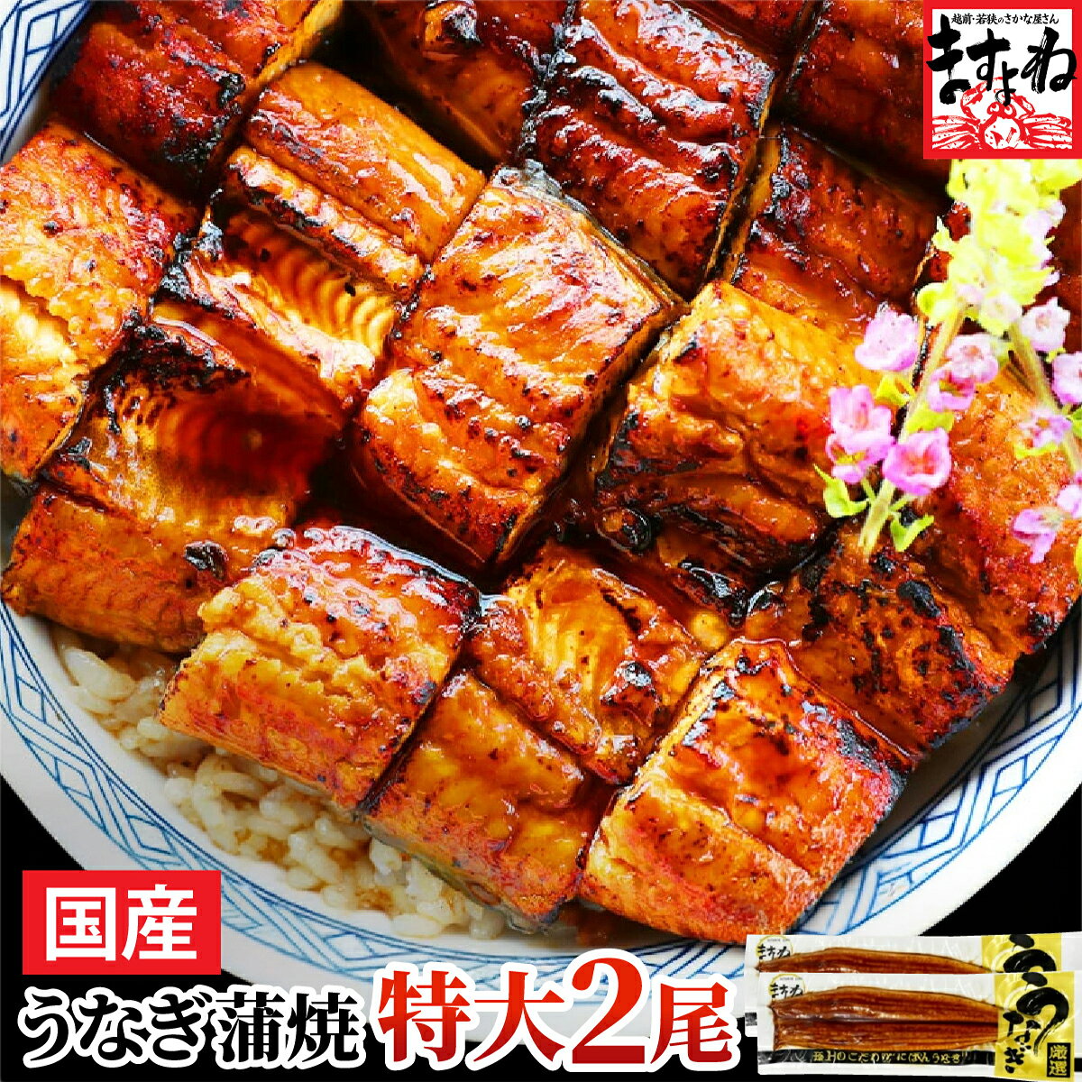【ふるさと納税】国産 うなぎ蒲焼き 2尾セット （約165g×2尾） 【ますよね 化粧箱入り ギフト 個包装 冷凍 海鮮 かば焼き 蒲焼 うなぎ ウナギ 鰻 贈答 贈り物 プレゼント のし 熨斗 丑の日 お中元 新規 NEW】[001-a032(25)]
