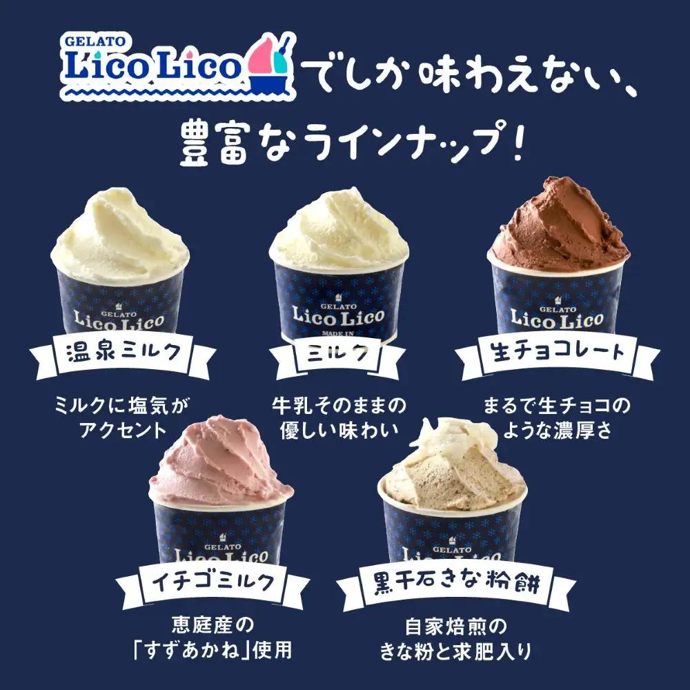 GELATO LicoLico自家製ジェラート12個【カップ】【60000101】