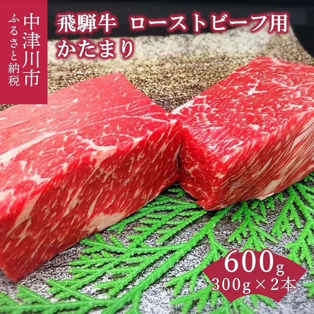 【おうちBBQ】飛騨牛ローストビーフ用かたまり約300g×2本 F4N-0616