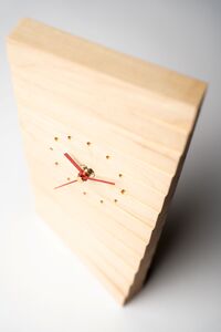 置き時計＜樹種：メープル＞