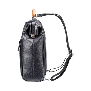 【高島屋選定品】豊岡鞄 YOUTA エルク 3way 縦ダレス (YK3ME) ブラック / 木和田正昭商店 ダレスリュック ダレスバッグ 縦型ショルダー 手持ち リュック A4ファイル対応 14イン