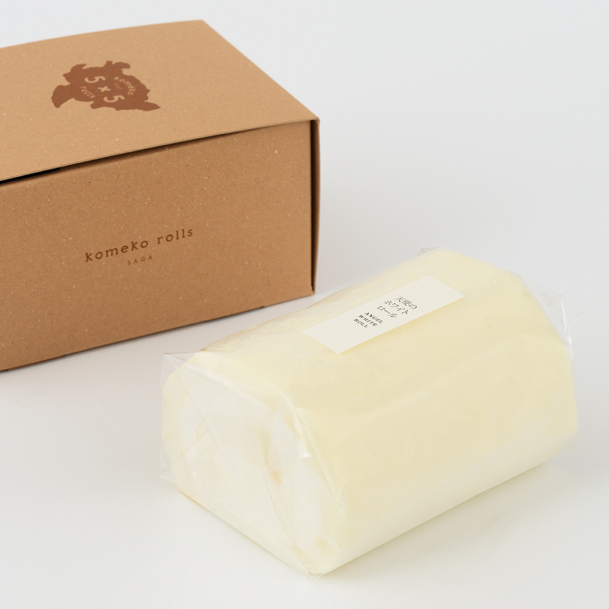 佐賀県産米粉を100%使用したグルテンフリーのロールケーキ