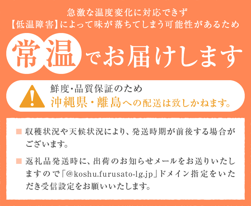 甲州市産厳選旬の桃 1.8kg 6玉～8玉入り【2024年発送】（MG）A09-484