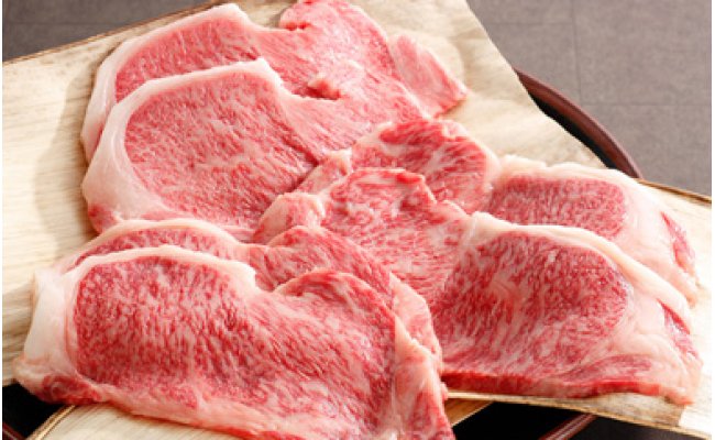 【カネ吉山本】近江牛ステーキ食べくらべセット［吟］［特］［極］2枚ずつ【1.2kg（約200ｇ×6枚）】【Y073W】