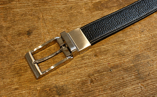 SHRUNKEN LEATHER ELASTIC BELT （Lサイズ） [KMK-0112L]