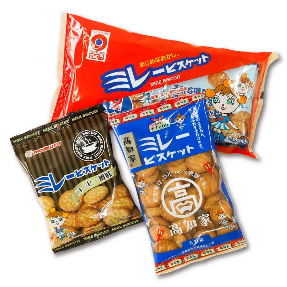 ミレービスケット 詰め合わせ 3種セット(コーヒー風味70g×1袋・小袋30g×6袋入り・大袋120g×1袋)/ 5000円以下 4000円【株式会社　四国健商】  [ATAF160]