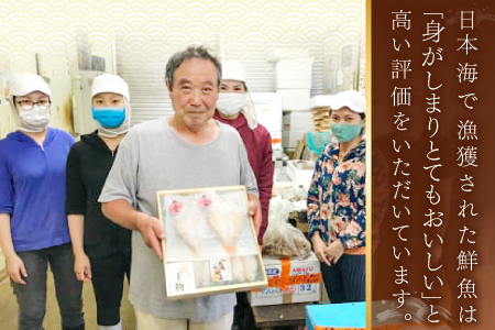 ノドグロ一夜干４尾セット【のどぐろ一夜干し のどぐろ 干物 4尾 1尾あたり140～160g 島根県産 大田市産 魚介類 魚 ノドグロ のど黒 高級魚 干物 真空パック 冷凍】