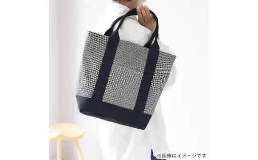三河木綿刺し子織バッグ sasicco OBIトート （ 消防刺子 ） 