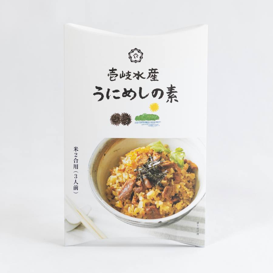 ＜壱岐水産＞粒うに・うにめしの素詰合せ60g×1本、米２合用×3個