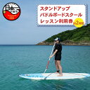 【ふるさと納税】 SUP スクール レッスン 1レッスン利用券 体験 アウトドア スポーツ 海 アクティビティ サーフィン スタンドアップパドルボード マリンスポーツ レジャー 白浜海岸 伊豆 下田 白浜マリーナ