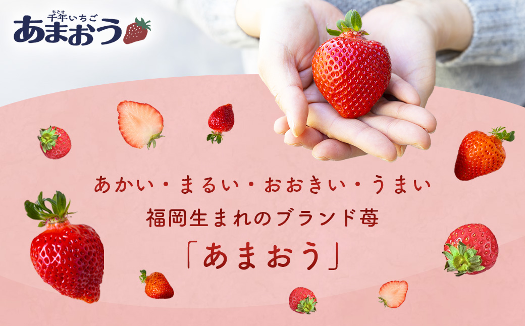 千年いちご あまおうイチゴ (300g×2パック) 12月お届け あまおう いちご イチゴ 苺 フルーツ 果物 冷蔵 送料無料 福岡県 うきは市 【2025年12月下旬より順次発送予定】 