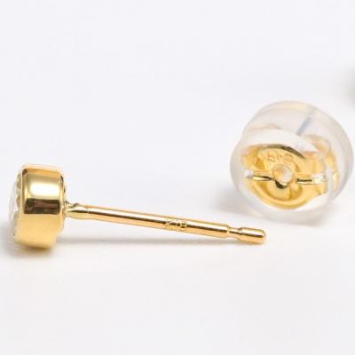 ふるさと納税 甲府市 K18 Dカラー 計 0.3ct フクリン ダイヤ ピアス BPE-01030K |  | 01