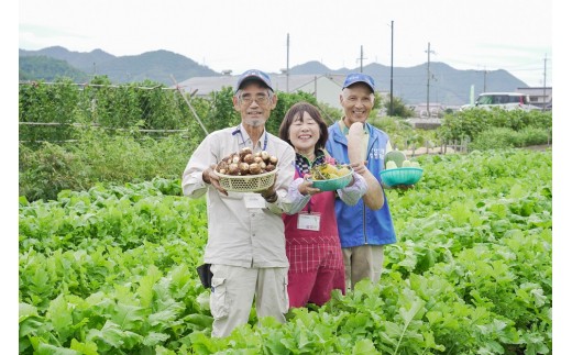 農産物直売所「北はりま旬菜館」現在250名以上の地元農家さんの農産物が集まってきます！