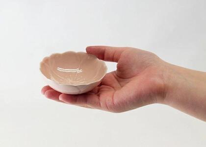 【波佐見焼】φ８.５ｃｍ小さめの小鉢5個組 桃釉 【西海陶器】５ １２８４２