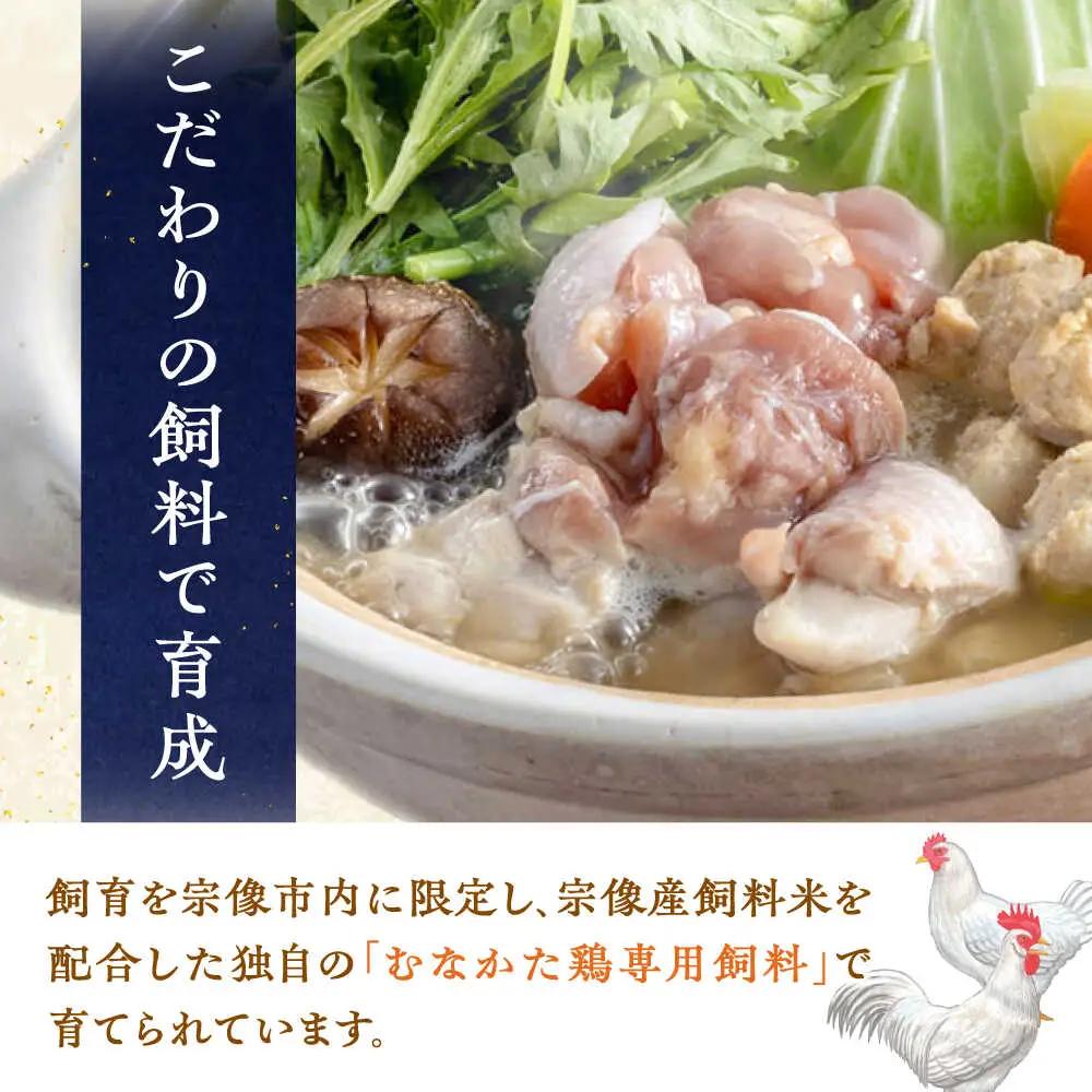 むなかた鶏 水炊き 2人前 株式会社海千 [ADAR027] 水炊き 