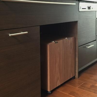 ふるさと納税 海南市 和歌山県海南市 バスクリビングペール 30Lブラウン 職人が手掛けるキッチンにおすすめの木目調ゴミ箱 |  | 01