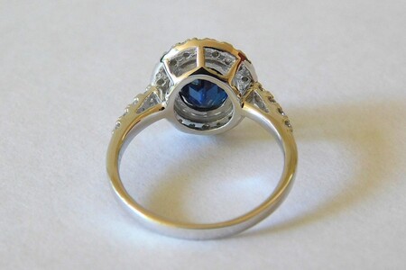 【ふるなび限定】【一点もの】Pt950　サファイア（2.724ct）ダイヤモンドリング　M26　K06158-H　FN-Limited-SP